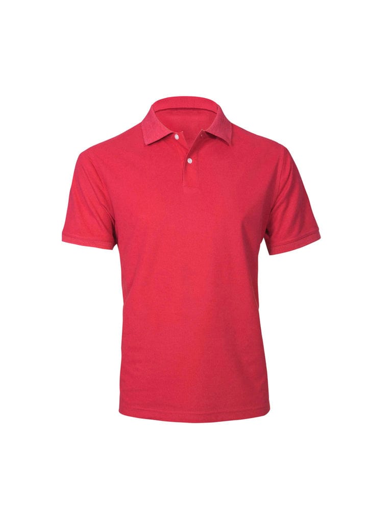 Biz Collection Polos / Shirts Red / S Biz Collection Mens Neon Short Sleeve Polo