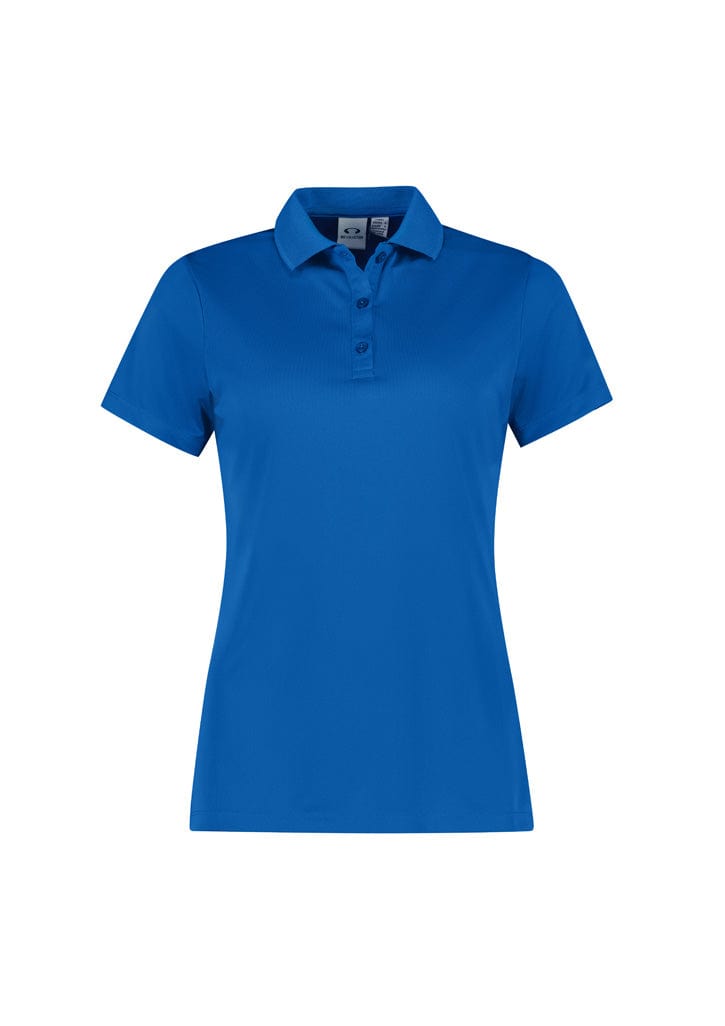 Biz Collection Polos / Shirts Royal / 6 Biz Collection Womens Action Short Sleeve Polo
