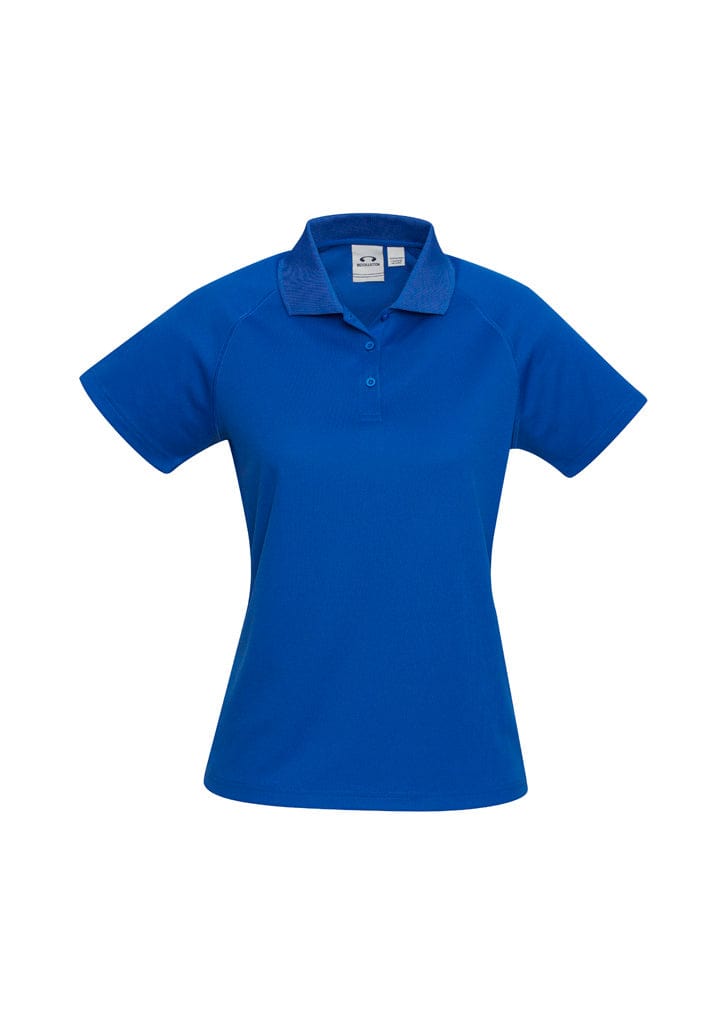Biz Collection Polos / Shirts Royal / 6 Biz Collection Womens Sprint Short Sleeve Polo