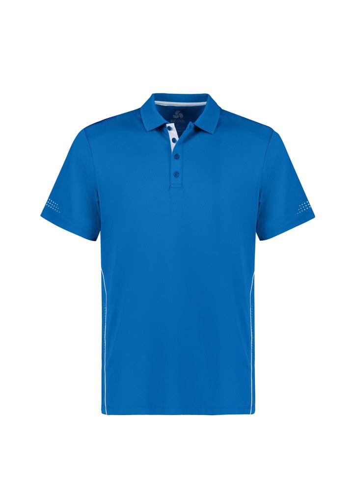 Biz Collection Polos / Shirts Royal/White / S Biz Collection Mens Balance Short Sleeve Polo