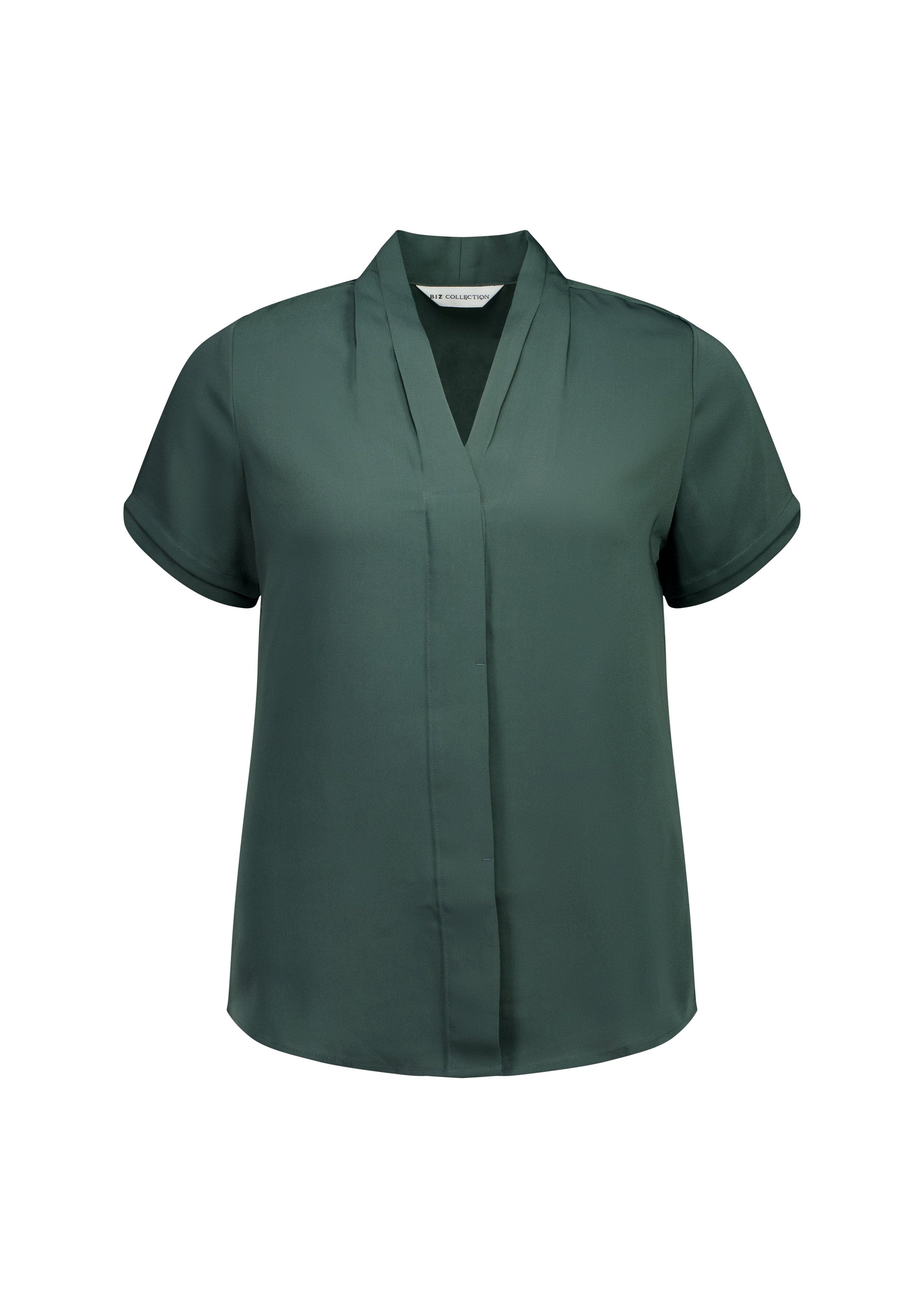 Biz Collection Polos / Shirts Seafoam / 6 Biz Collection Ladies Madison Short Sleeve