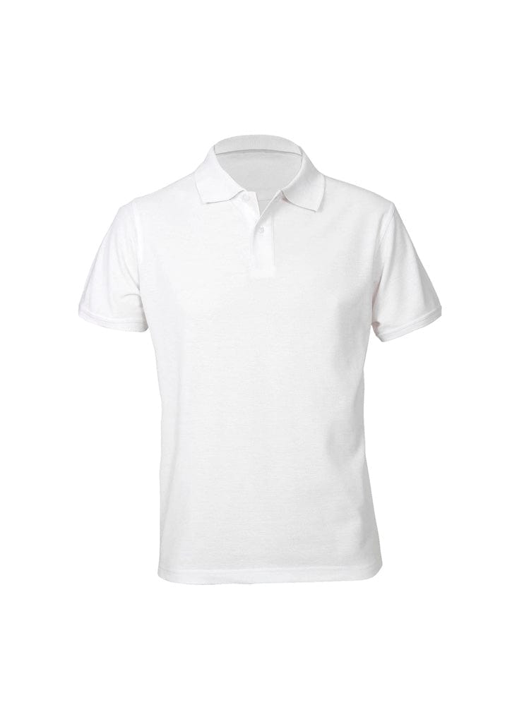 Biz Collection Polos / Shirts White / S Biz Collection Mens Neon Short Sleeve Polo