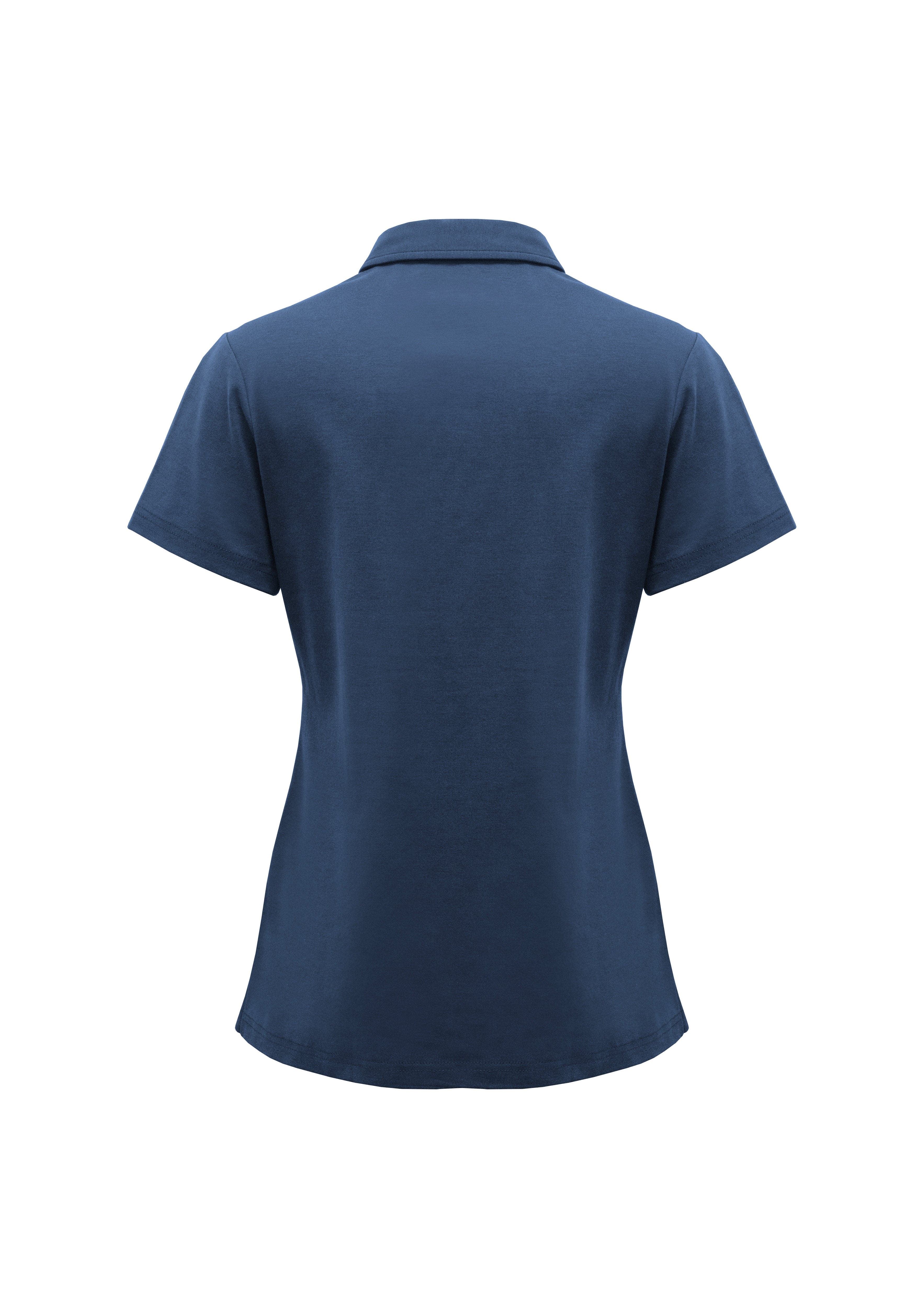 Biz Collection Polos / Shirts Womens Lotus Short Sleeve Polo