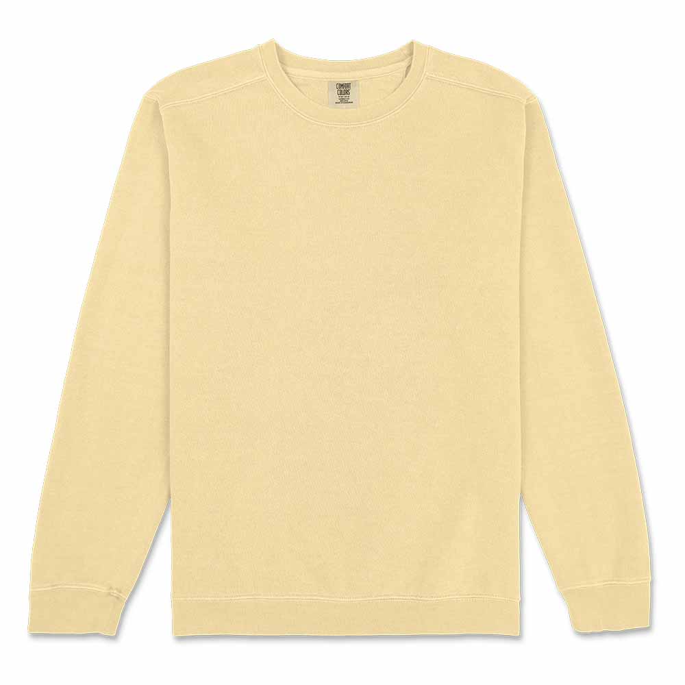 Comfort Colors Crews Butter / S Comfort Colors Adult Crewneck Sweatshirt