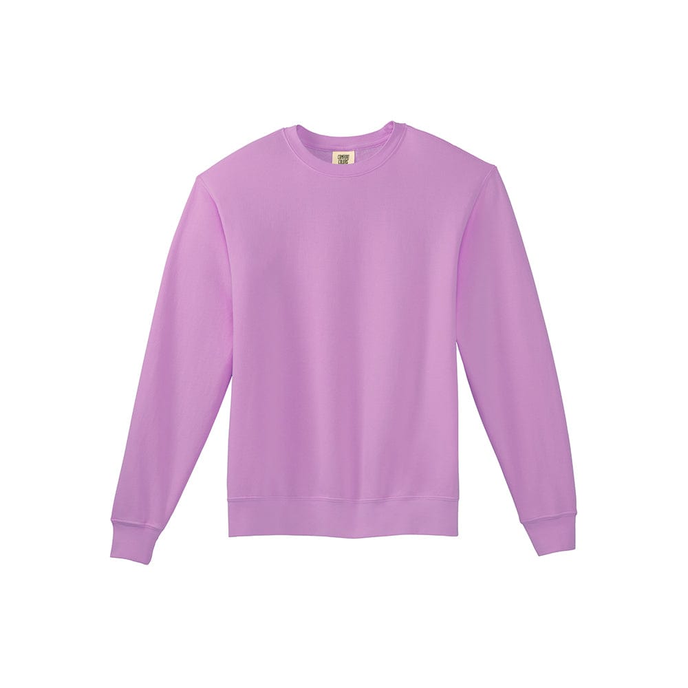 Comfort Colors Crews Neon Violet / S Comfort Colors Lightweight Adult Crewneck Sweatshirt