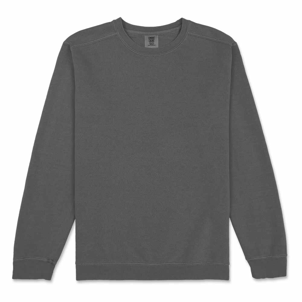 Comfort Colors Crews Pepper / S Comfort Colors Adult Crewneck Sweatshirt