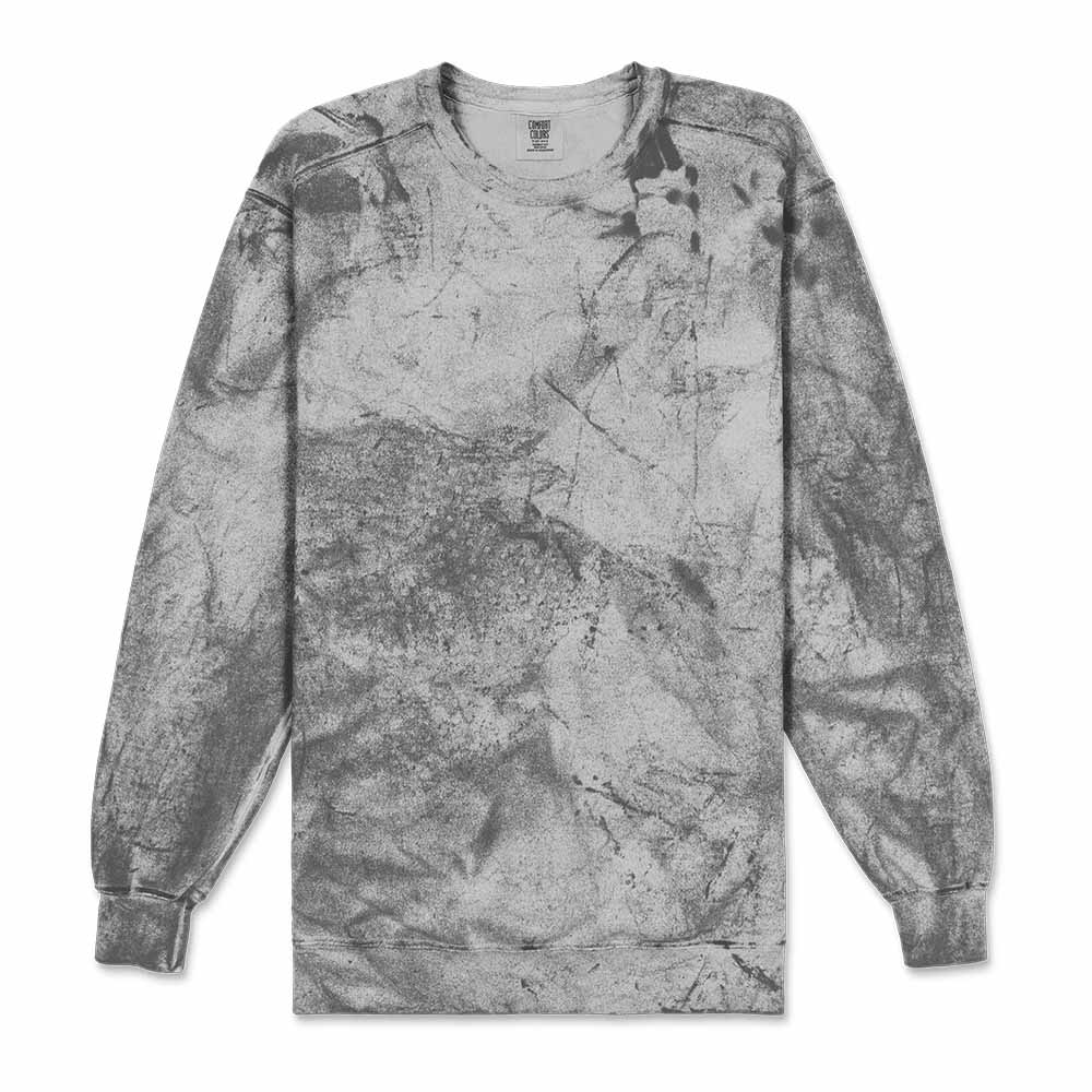 Comfort Colors Crews Smoke / S Comfort Colors Adult Color Blast Crewneck Sweatshirt