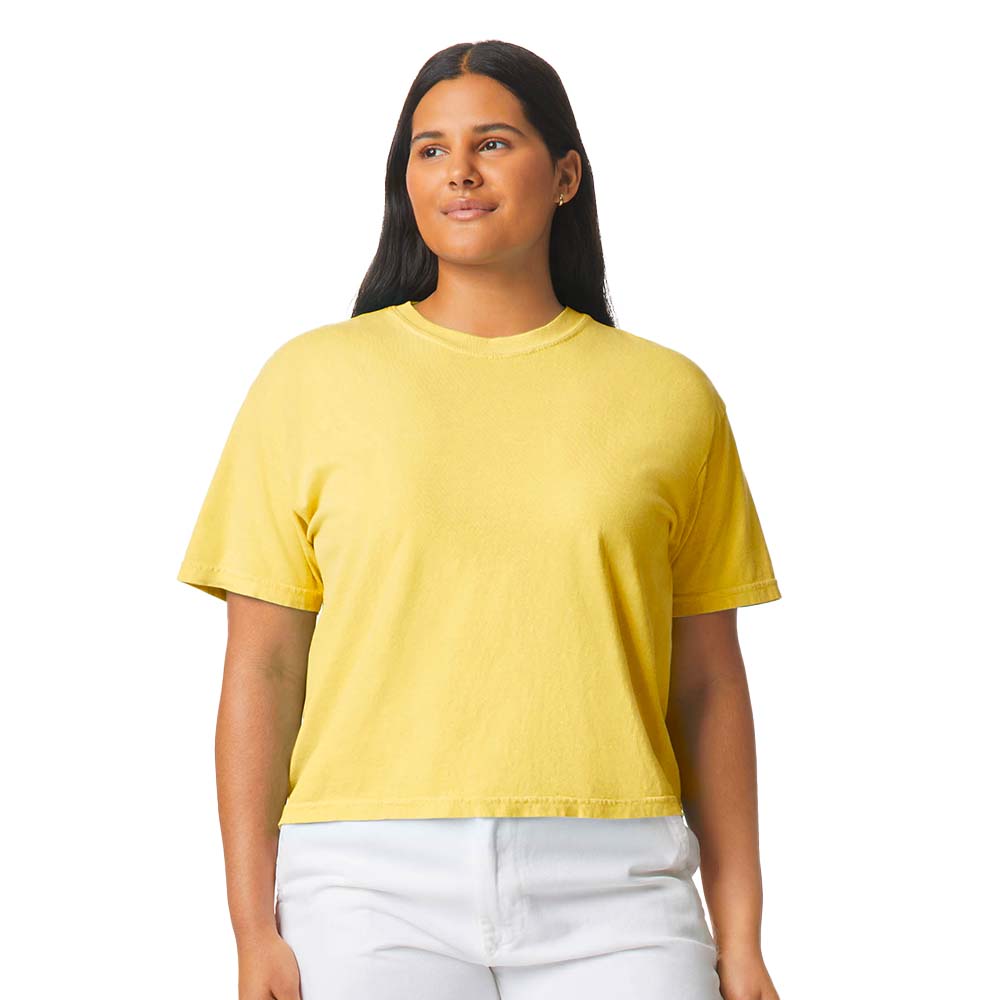Comfort Colors T-Shirts Butter / S Comfort Colors Womens Heavyweight Boxy TShirt