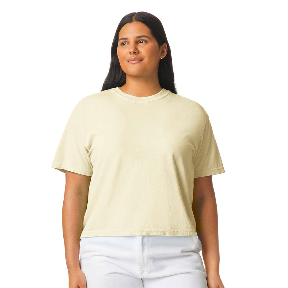 Comfort Colors T-Shirts Ivory / S Comfort Colors Womens Heavyweight Boxy TShirt