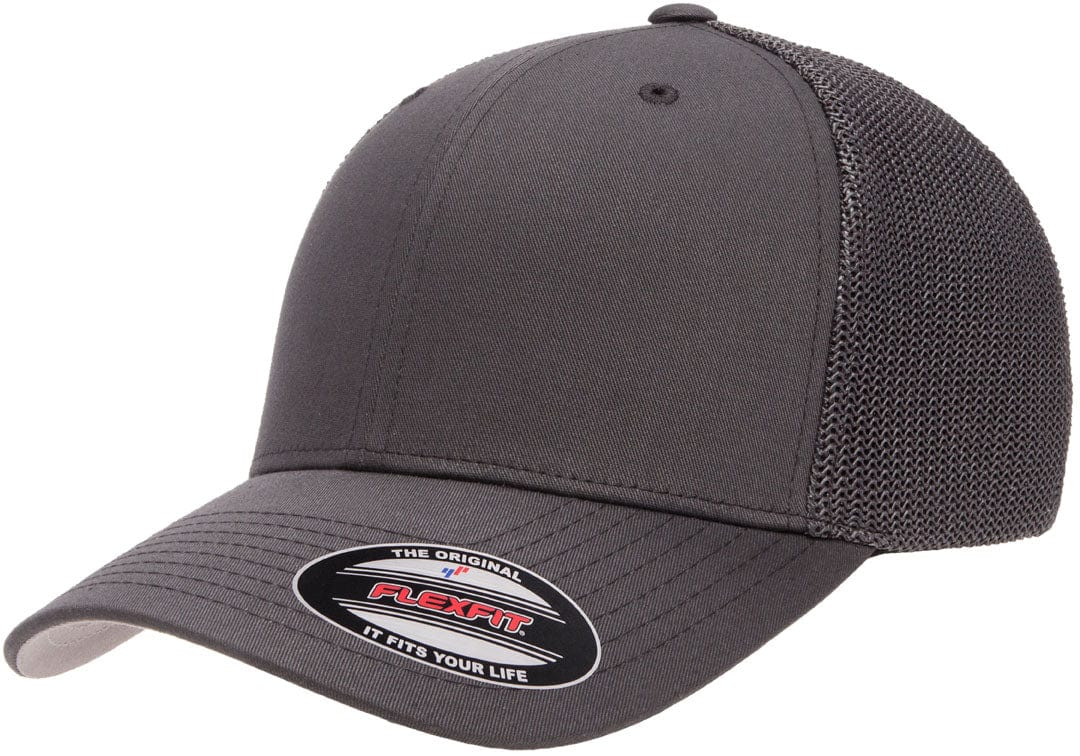 Flexfit Hats Charcoal / S-M Flexfit Mesh Trucker