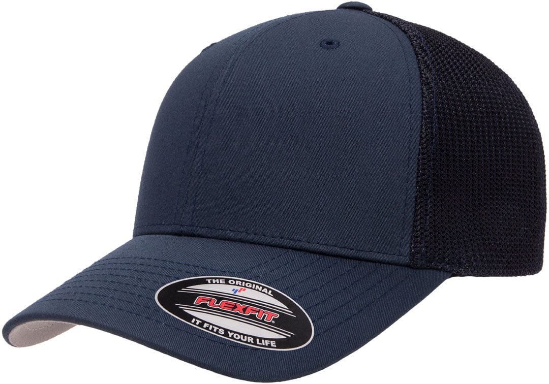 Flexfit Hats Navy / S-M Flexfit Mesh Trucker