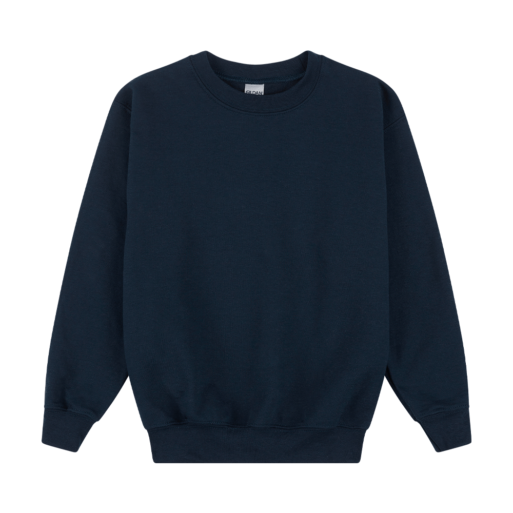 Gildan Crews Navy / XS Gildan Heavy Blend Youth Sweatshirt