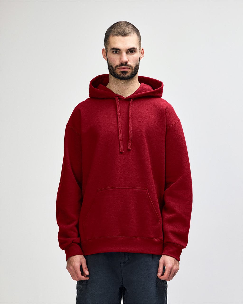 Gildan Hoodies Cherry Red / L Gildan Hammer Maxweight Adult Hooded Sweatshirt