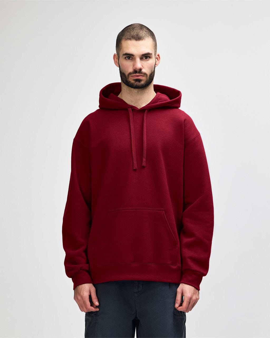 Gildan Hoodies Garnet / L Gildan Hammer Maxweight Adult Hooded Sweatshirt