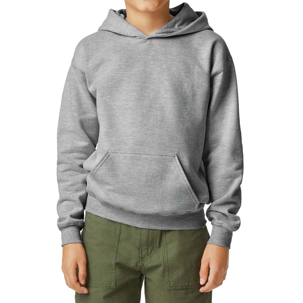 Gildan Hoodies Sport Grey / XS Gildan Softstyle Youth Hooded Sweatshirt