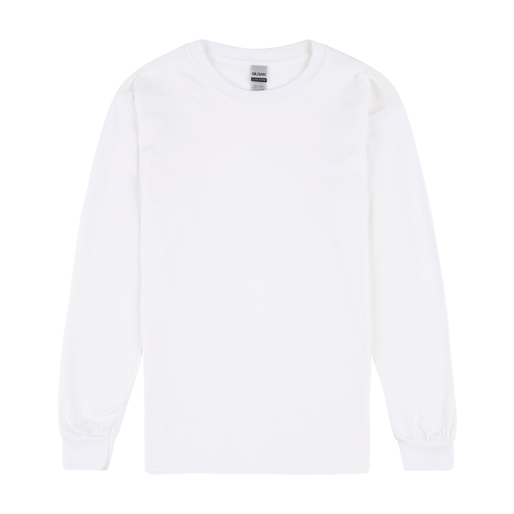 Gildan Longsleeves White / S Gildan Ultra Cotton Adult Long Sleeve T-Shirt