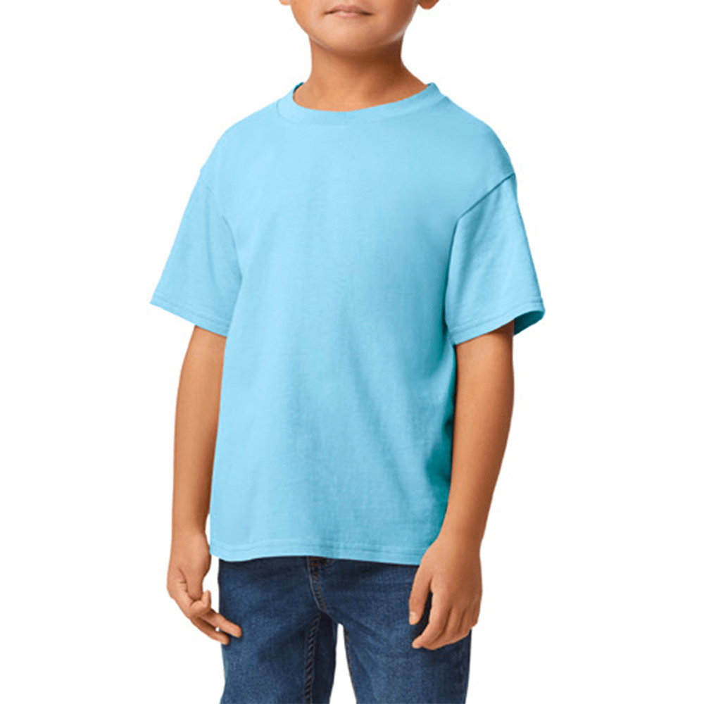 Gildan T-Shirts Light Blue / XS Gildan Softstyle Youth Midweight T-Shirt