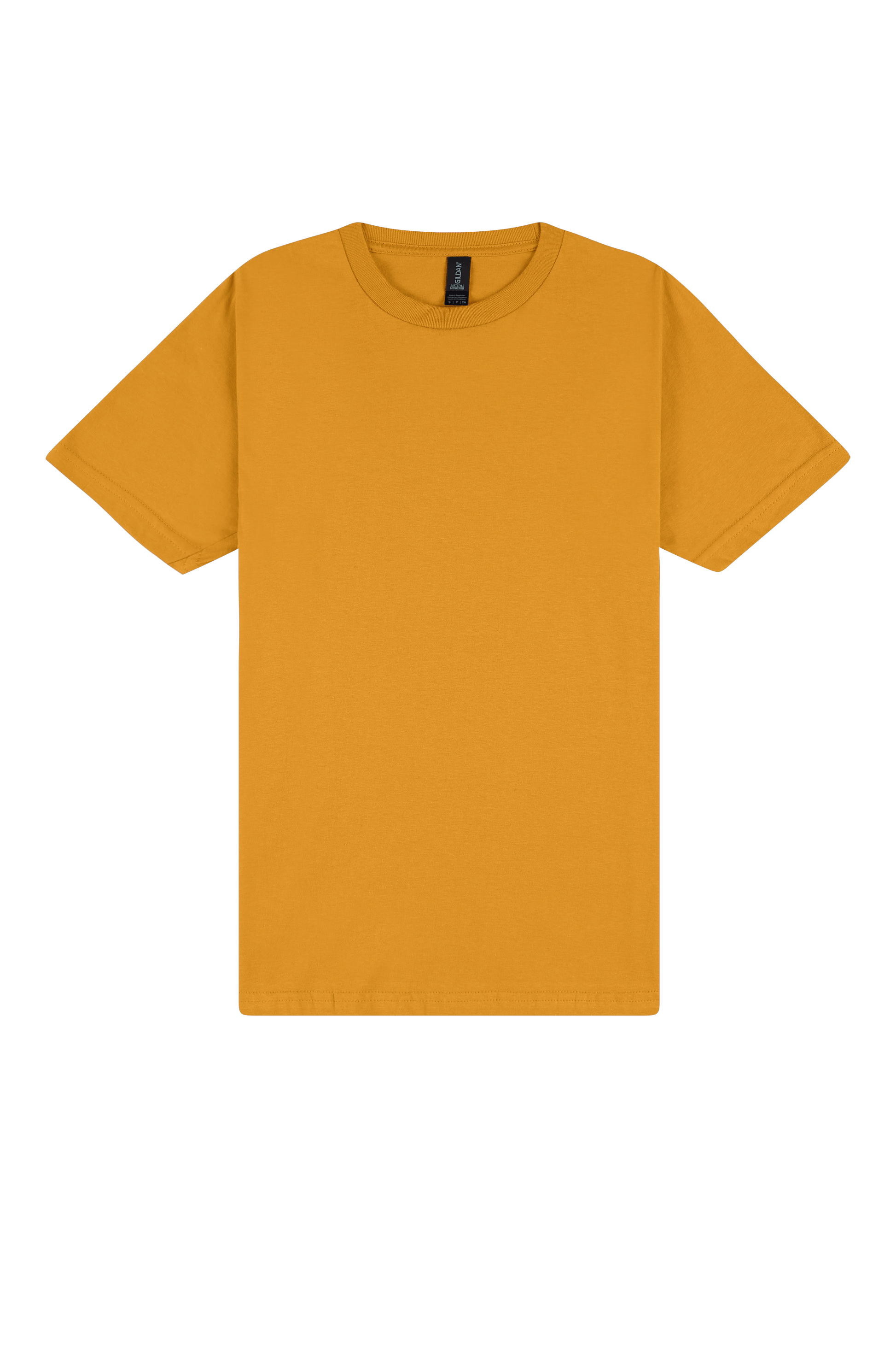 Gildan T-Shirts Mustard / L Gildan Softstyle Adult Midweight T-Shirt