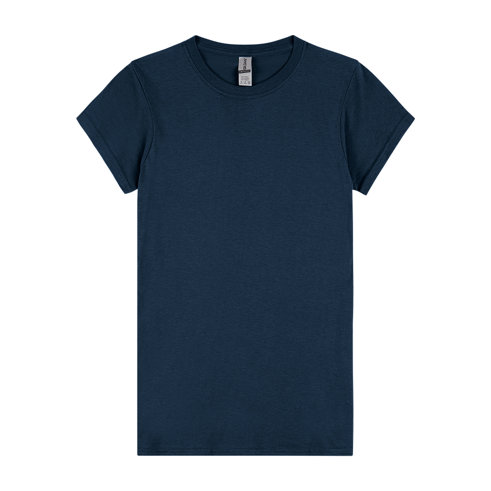 Gildan T-Shirts Navy / S Gildan Softstyle Ladies T-Shirt