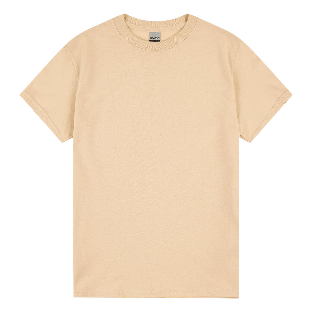 Gildan T-Shirts Sand / S Gildan Heavy Cotton Adult T-Shirt