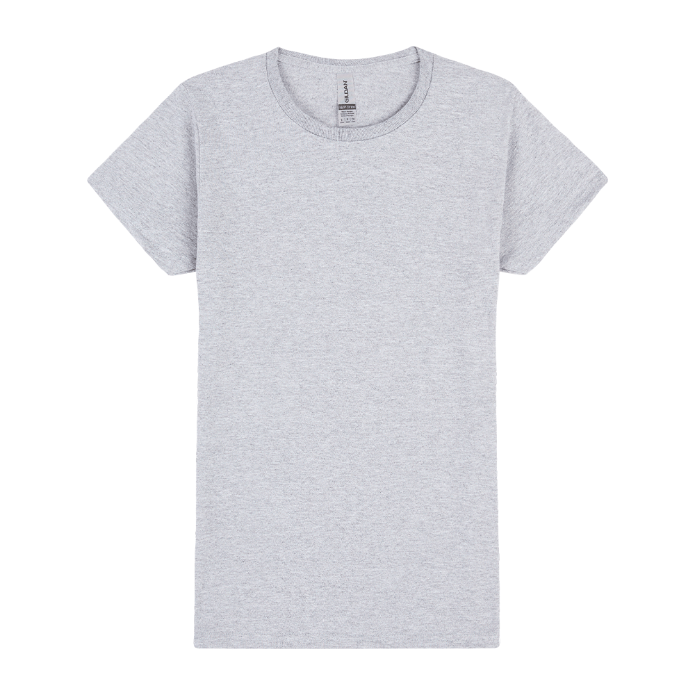 Gildan T-Shirts Sport Grey / S Gildan Heavy Cotton Ladies T-Shirt