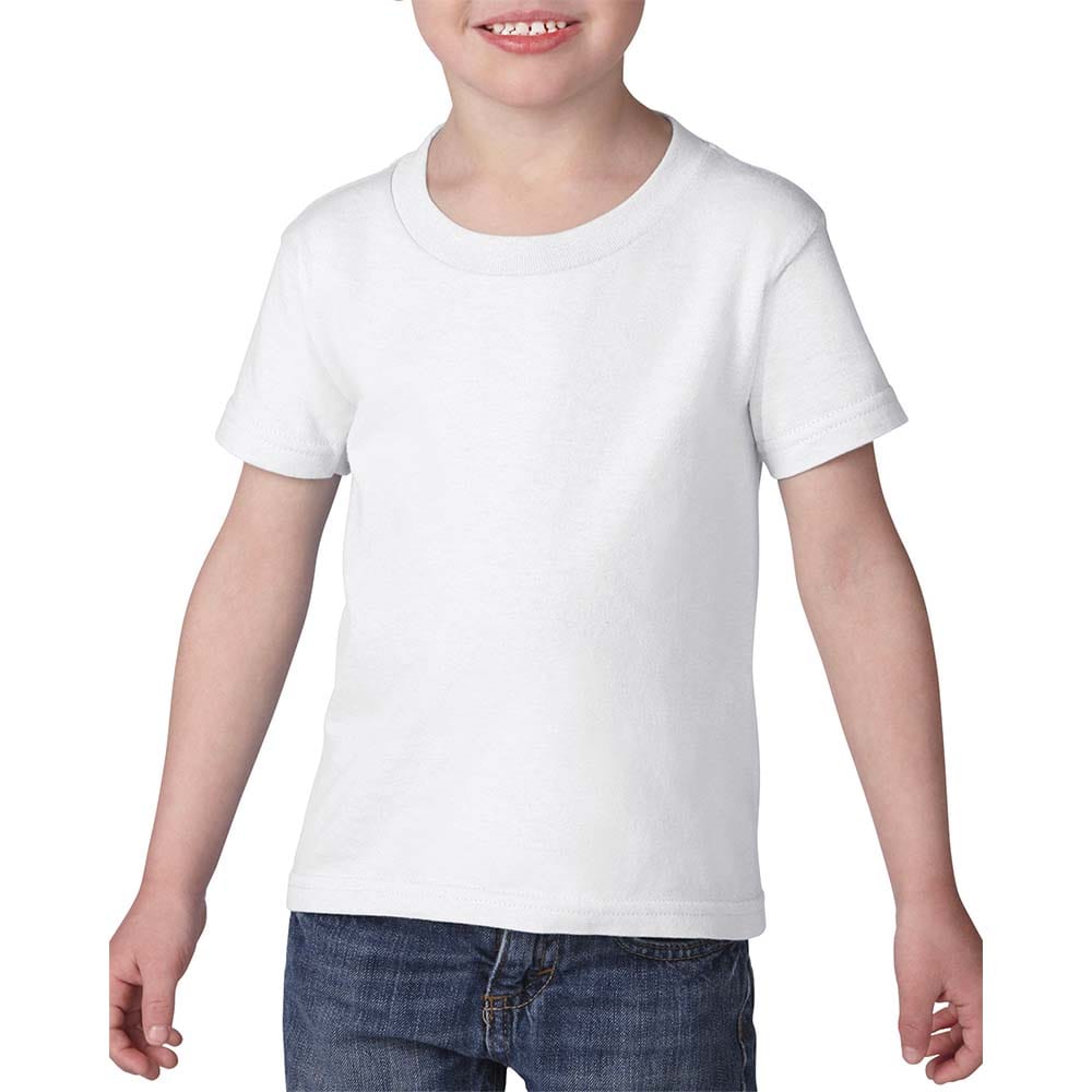 Gildan T-Shirts White / S Gildan Heavy Cotton Toddler T-Shirt