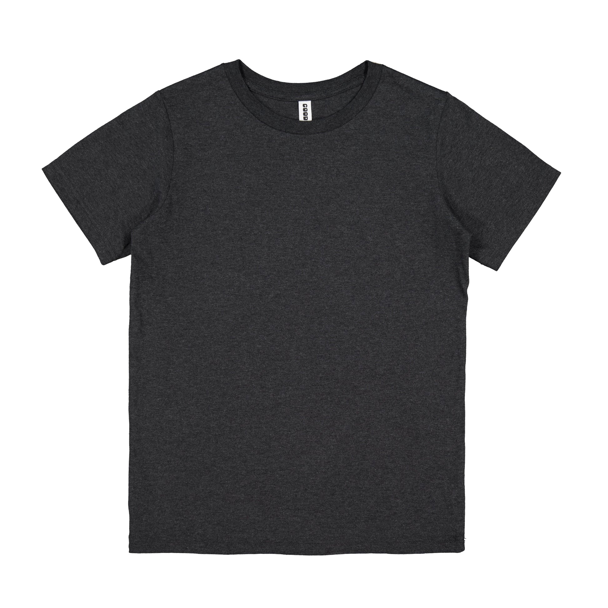 Goodmates T-Shirts Charcoal Marle / 4 Goodmates Kids Basis Short Sleeve Tee