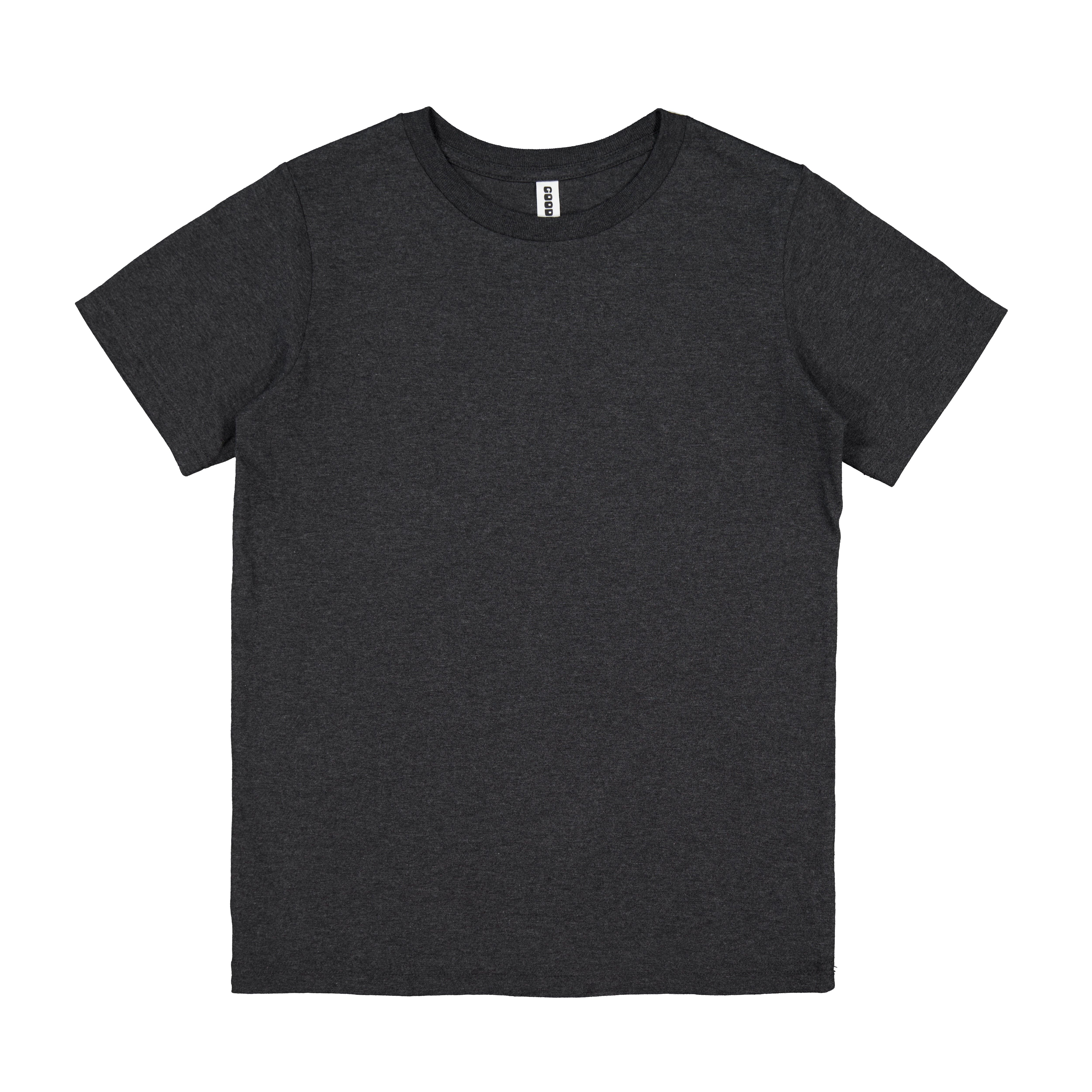 Goodmates T-Shirts Charcoal Marle / 4 Goodmates Kids Basis Short Sleeve Tee