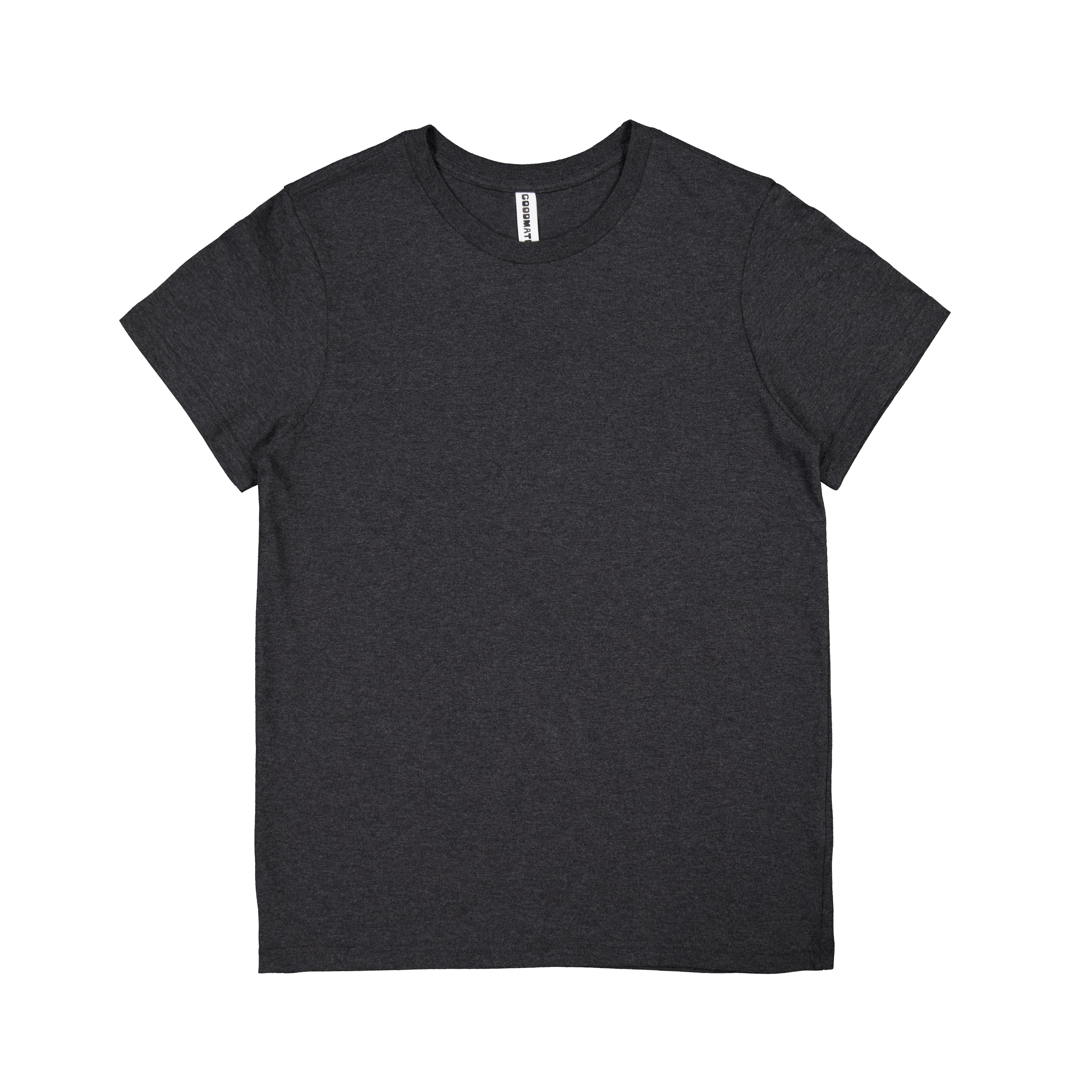 Goodmates T-Shirts Charcoal Marle / XS Goodmates Womens Basis Short Sleeve Tee