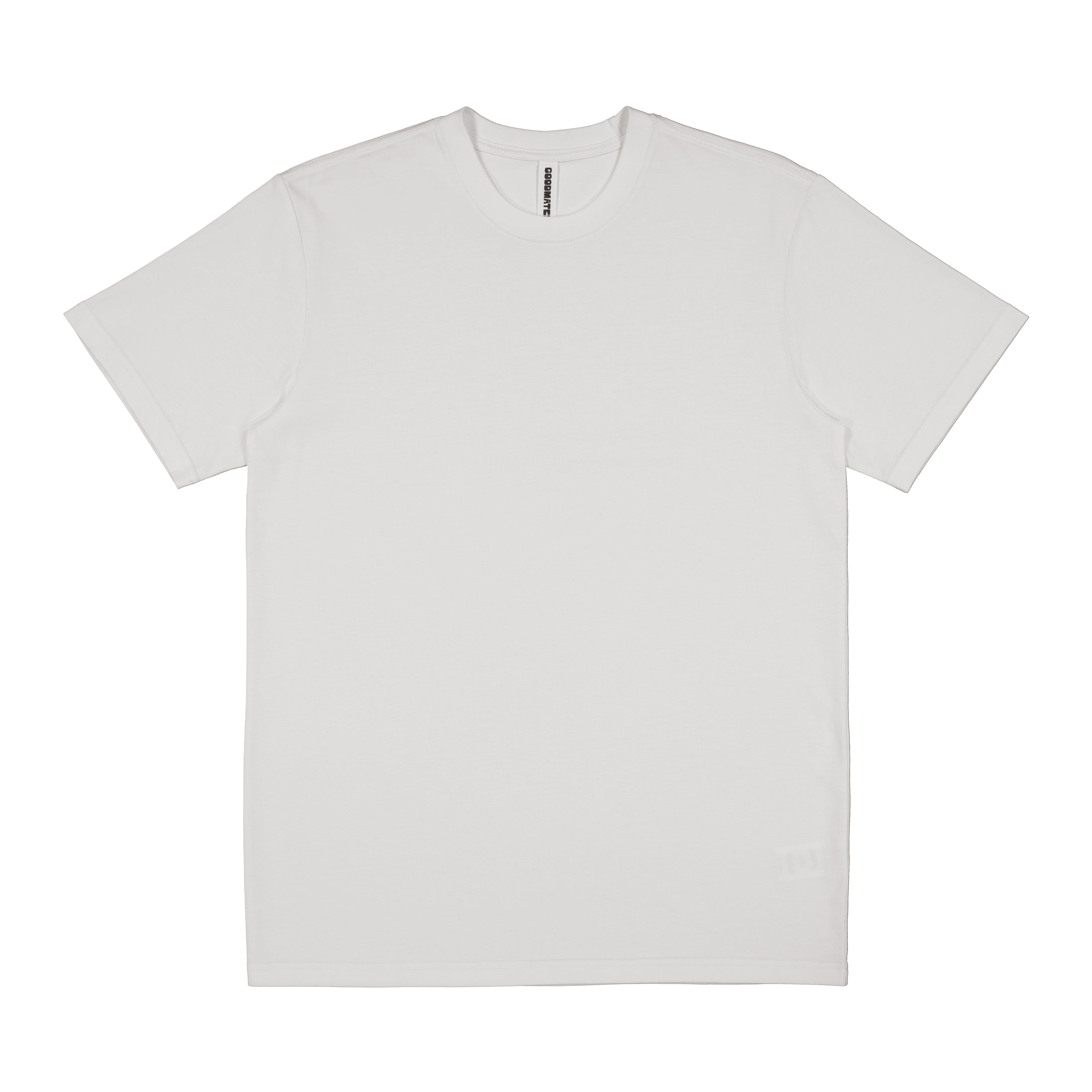 Goodmates T-Shirts Ecru / S Goodmates Mens Everyday Short Sleeve Tee