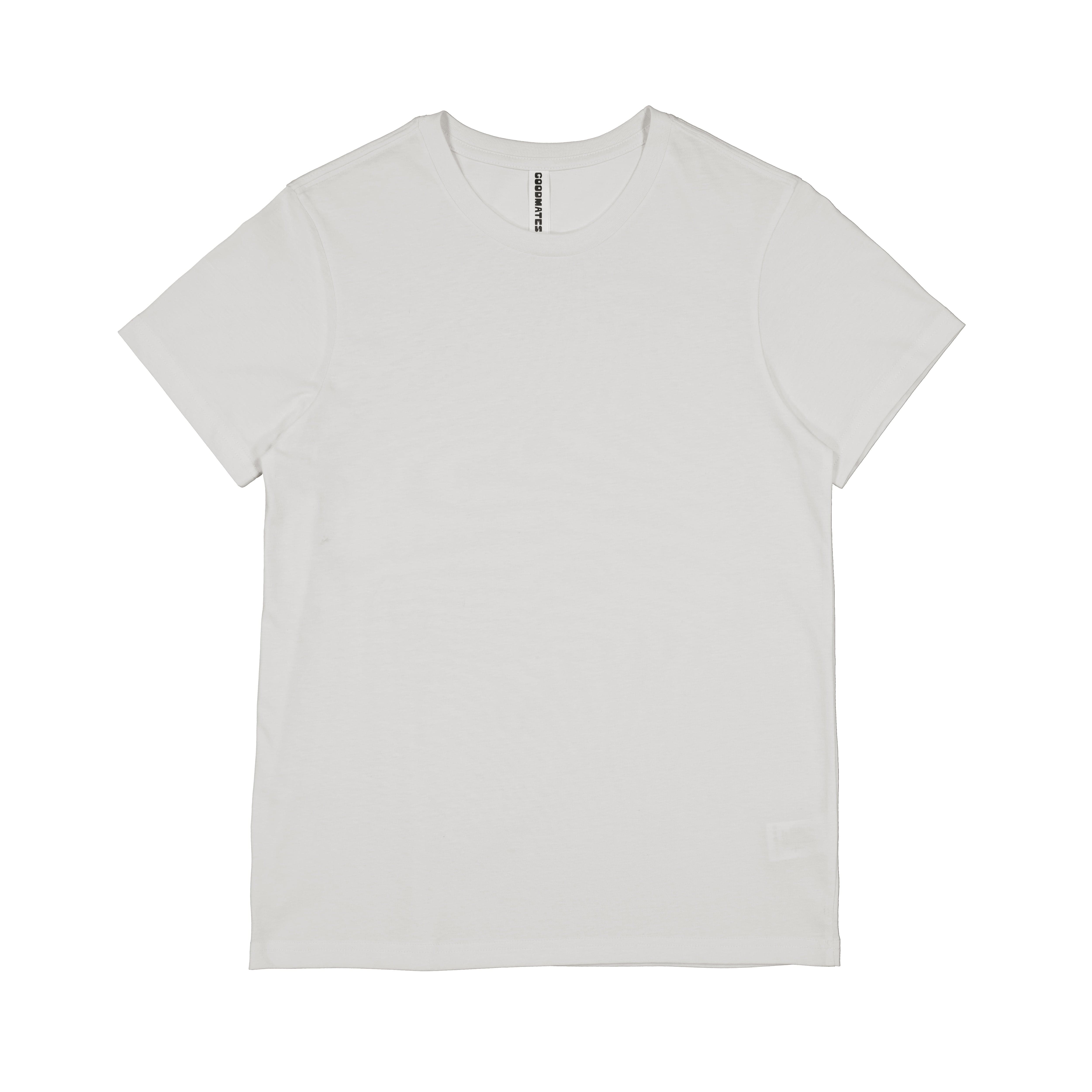 Goodmates T-Shirts Ecru / XS Goodmates Womens Basis Short Sleeve Tee