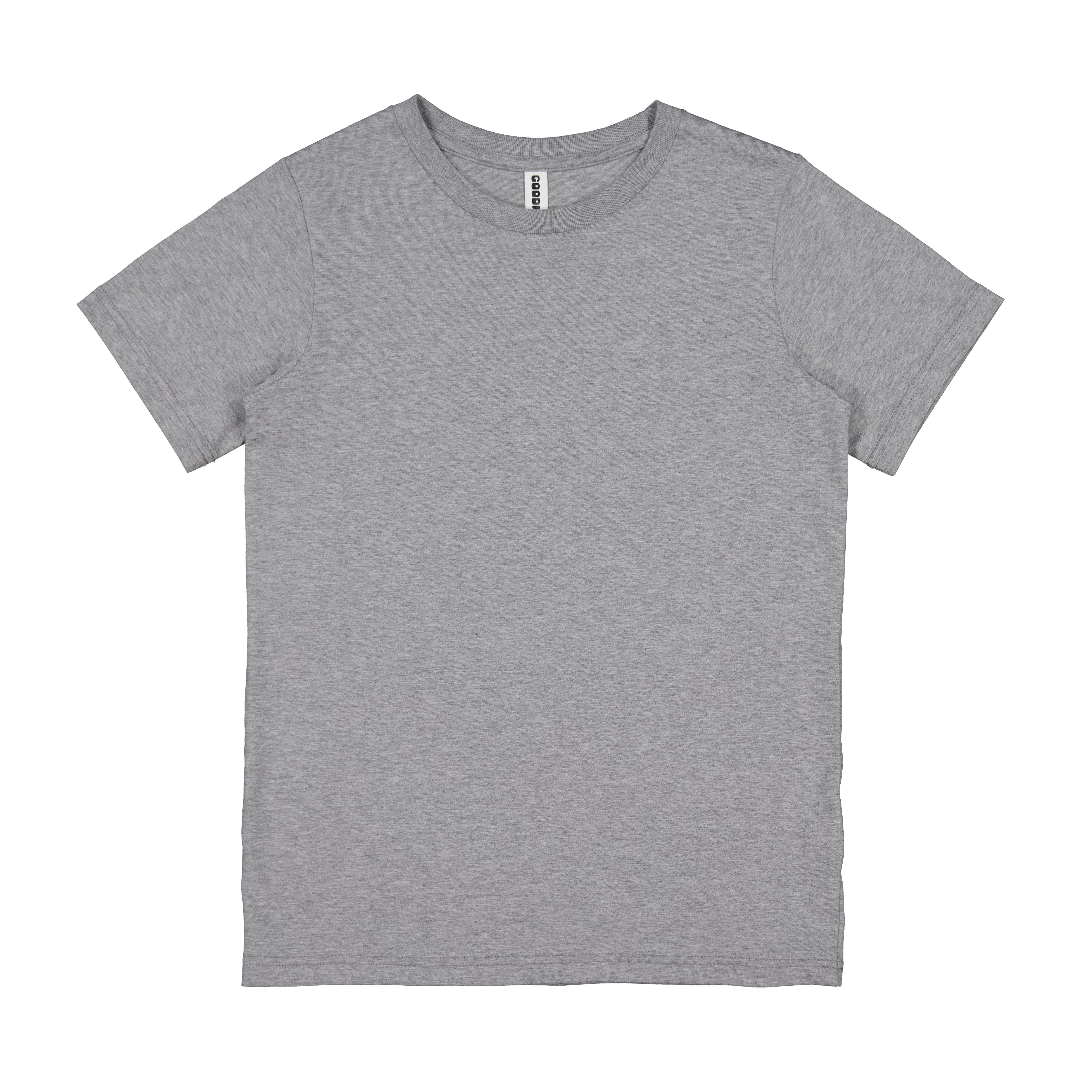 Goodmates T-Shirts Grey Marle / 10 Goodmates Youth Basis Short Sleeve Tee