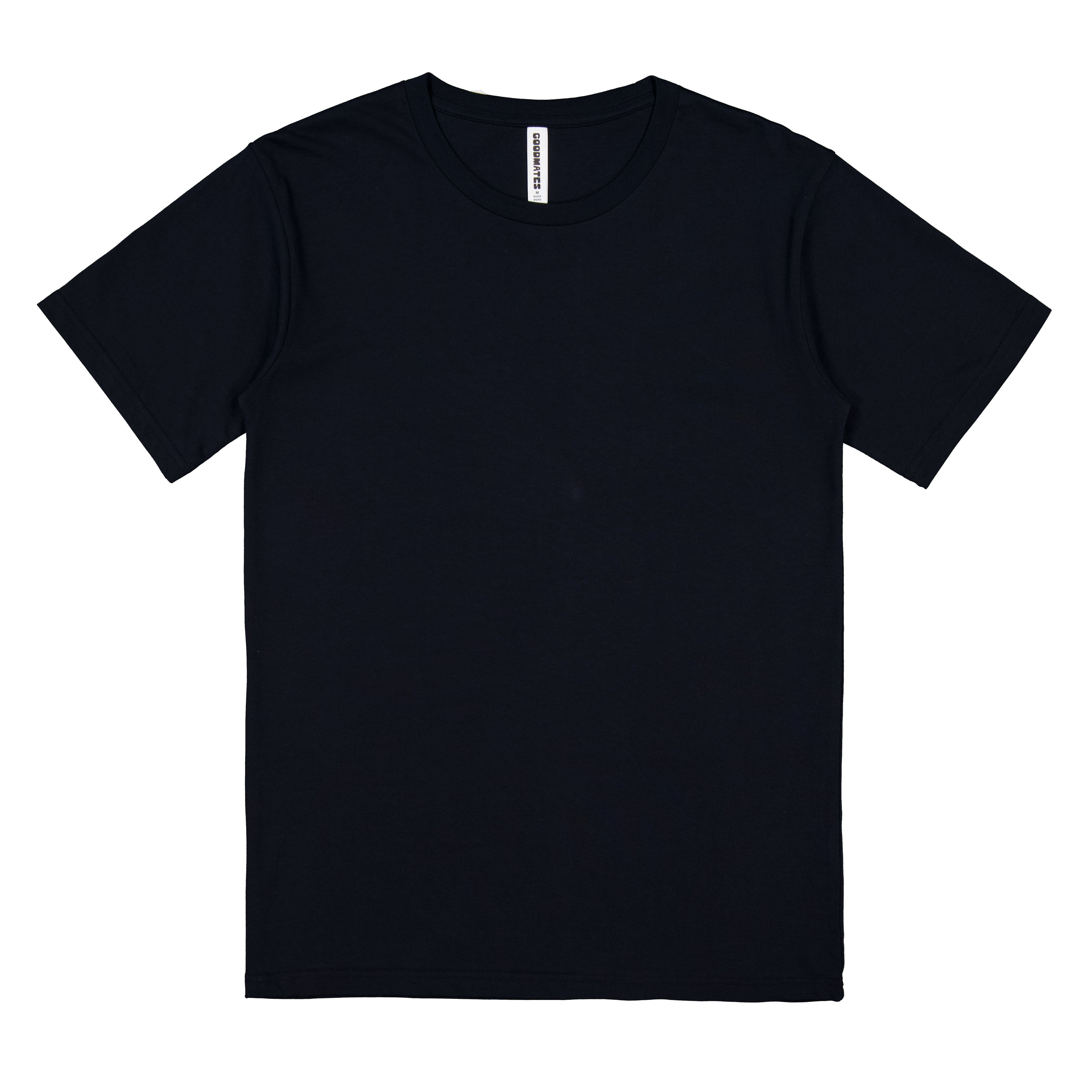 Goodmates T-Shirts Navy / S Goodmates Mens Basis Short Sleeve Tee