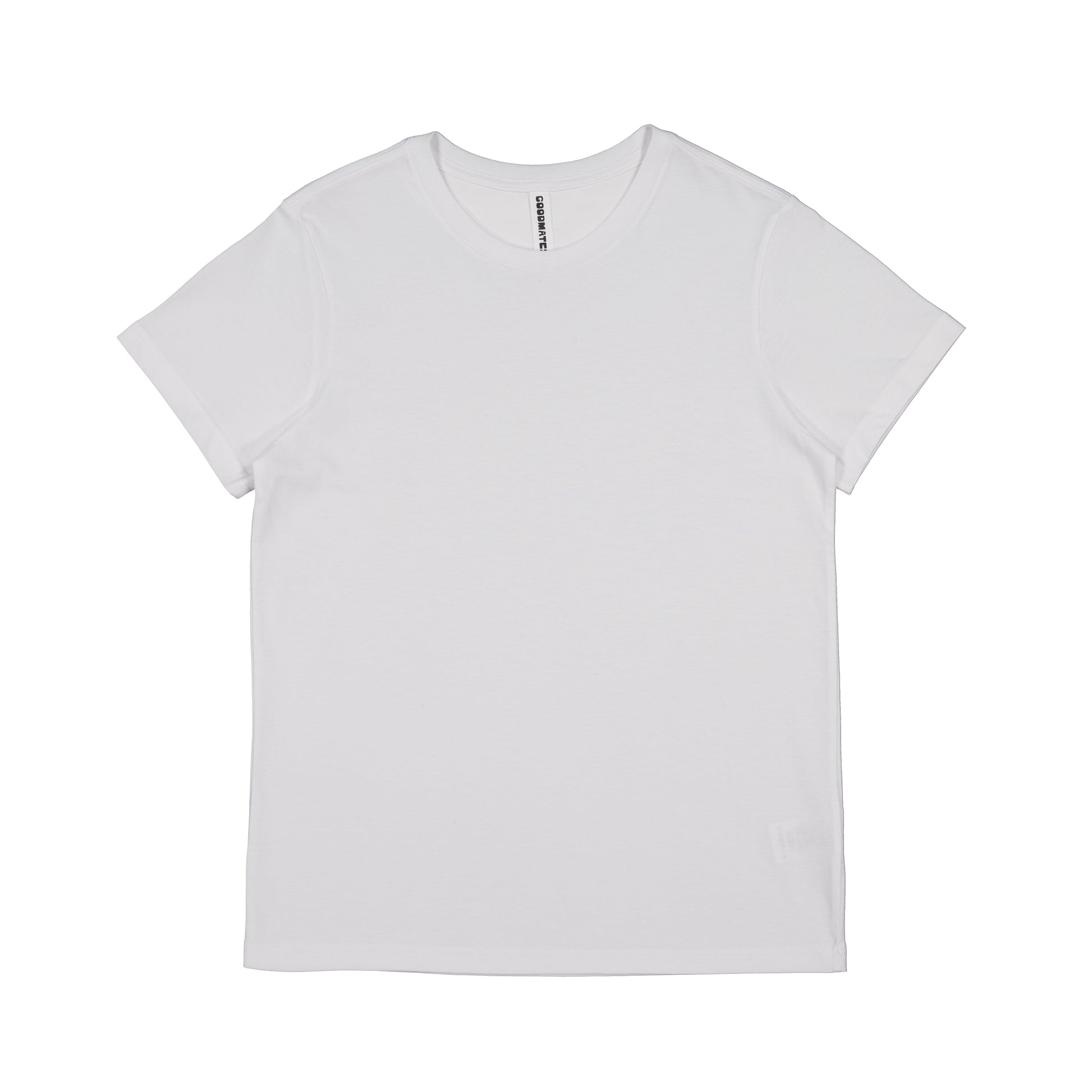 Goodmates T-Shirts White / XS Goodmates Womens Basis Short Sleeve Tee