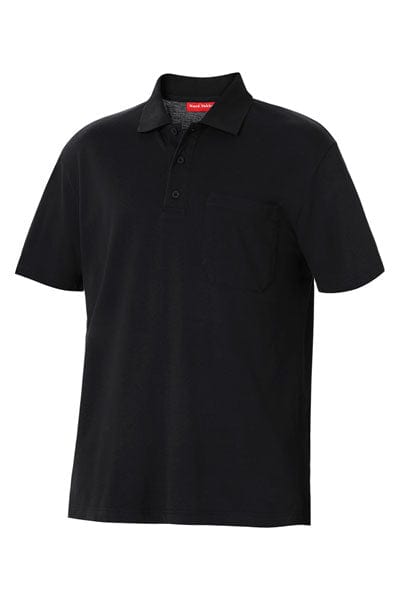 Hard Yakka Black / S Hard Yakka Plain  Polo Shirt