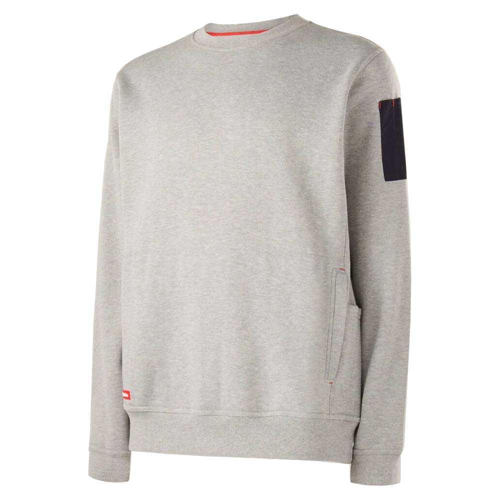 Hard Yakka Crews Grey Marle / XS Hard Yakka Brushed Fleece Crew Neck Jumper