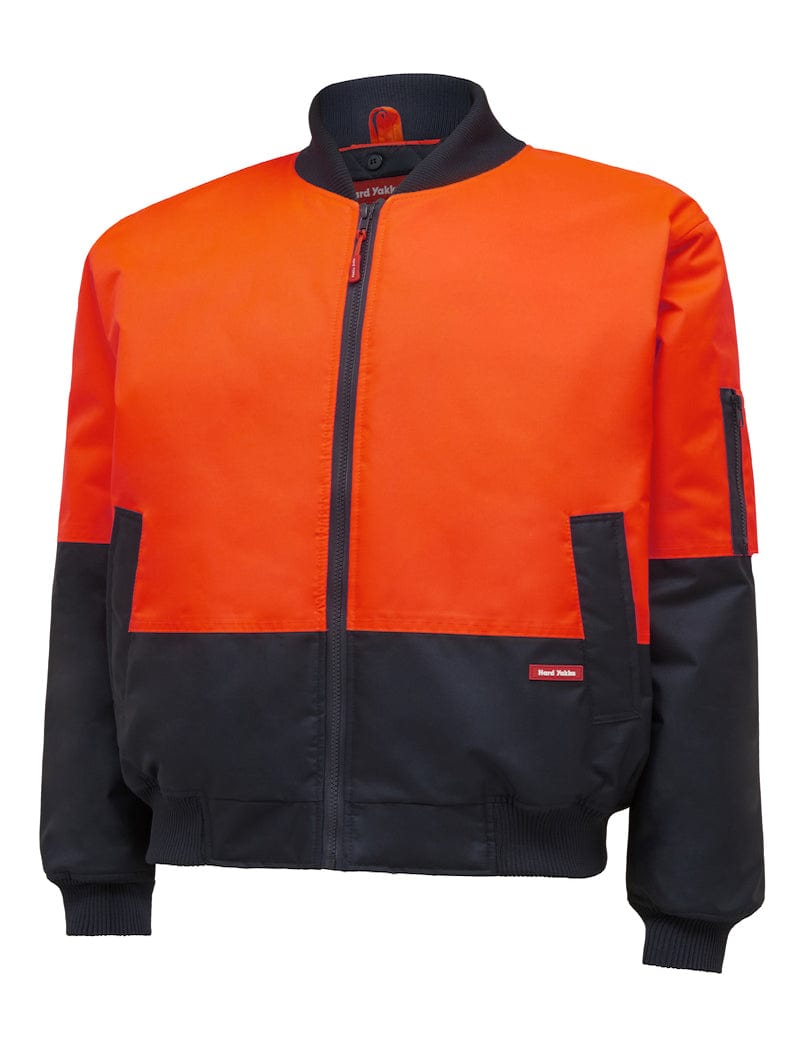 Hard Yakka Hard Yakka Hard Yakka Hi Vis 2Tone Bomber Jacket