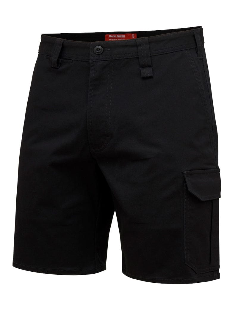 Hard Yakka Pants / Shorts Black / 67 Hard Yakka Core Basic Stretch Short