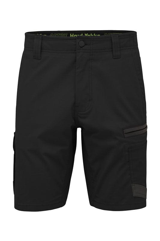 Hard Yakka Pants / Shorts Black / 67 Hard Yakka Raptor Active Mid-Short