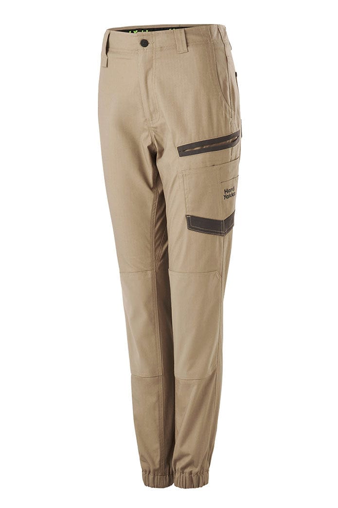 Hard Yakka Pants / Shorts Desert / 6 Hard Yakka Womens Raptor Cuff Pant