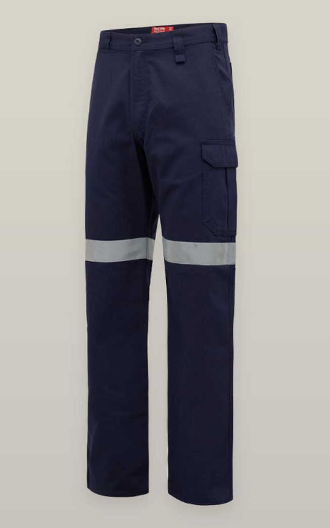 Hard Yakka Pants / Shorts Navy / 6 Hard Yakka Womens Core Drill Pant With Tape