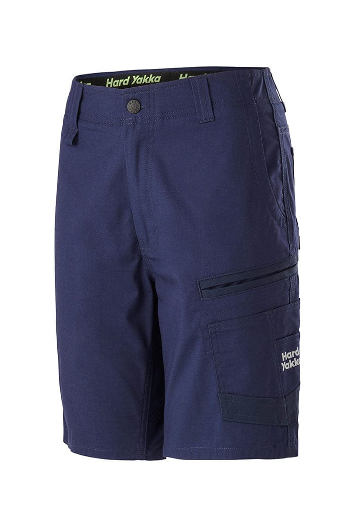 Hard Yakka Pants / Shorts Navy / 6 Hard Yakka Womens Raptor Mid Short