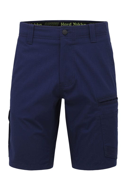 Hard Yakka Pants / Shorts Navy / 67 Hard Yakka Raptor Active Mid-Short