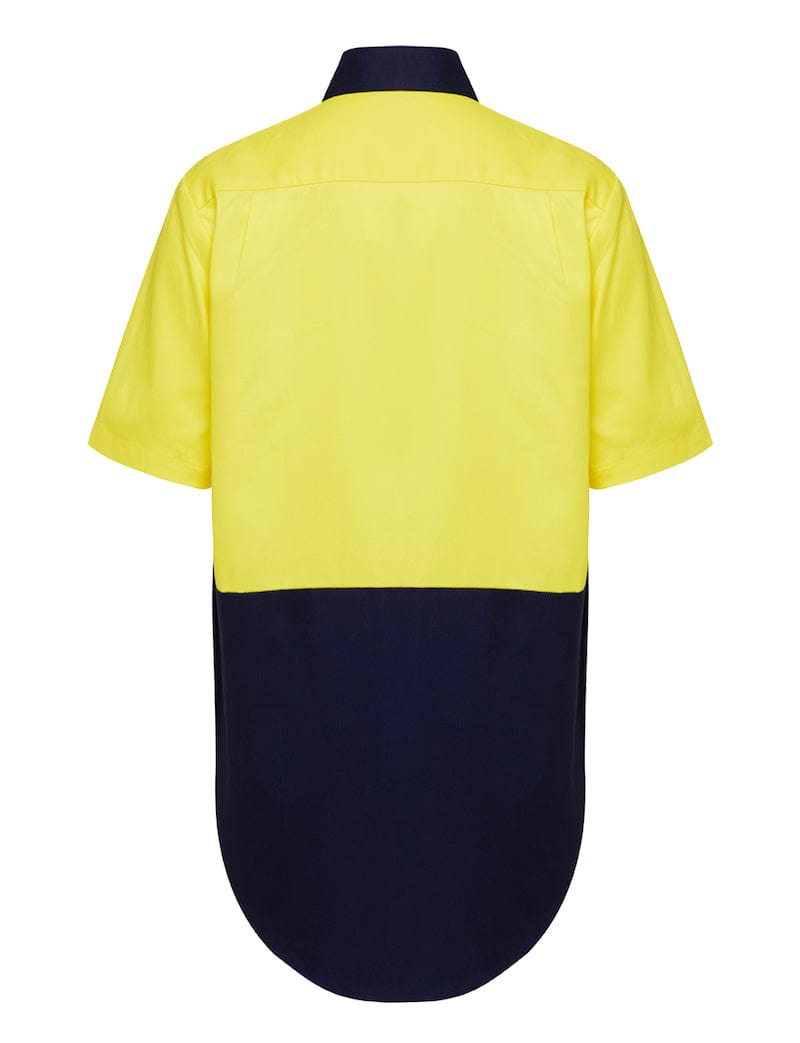 Hard Yakka Polos / Shirts Hard Yakka S/Sl L/Weight 2 Tone Cotton Drill Shirt