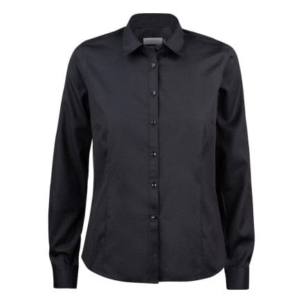 Harvest & Frost Polos / Shirts Black / S Harvest & Frost Green Bow 01 Women's Shirt