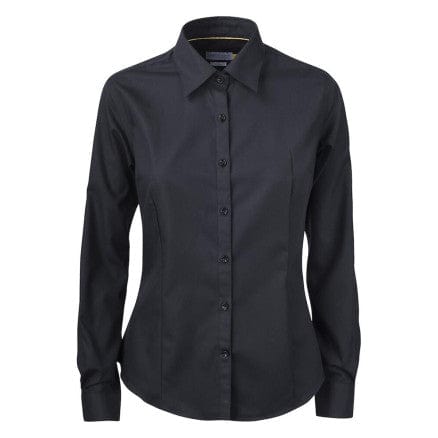 Harvest & Frost Polos / Shirts Black / S Harvest & Frost Yellow Bow 50 Women's Shirt