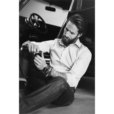 Harvest & Frost Polos / Shirts Harvest & Frost Green Bow 01 Men's Shirt