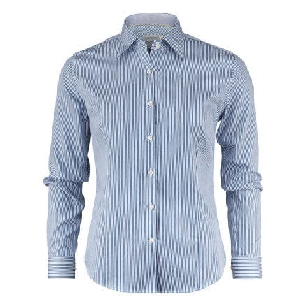 Harvest & Frost Polos / Shirts Navy Stripe / S Harvest & Frost Yellow Bow 50 Women's Shirt
