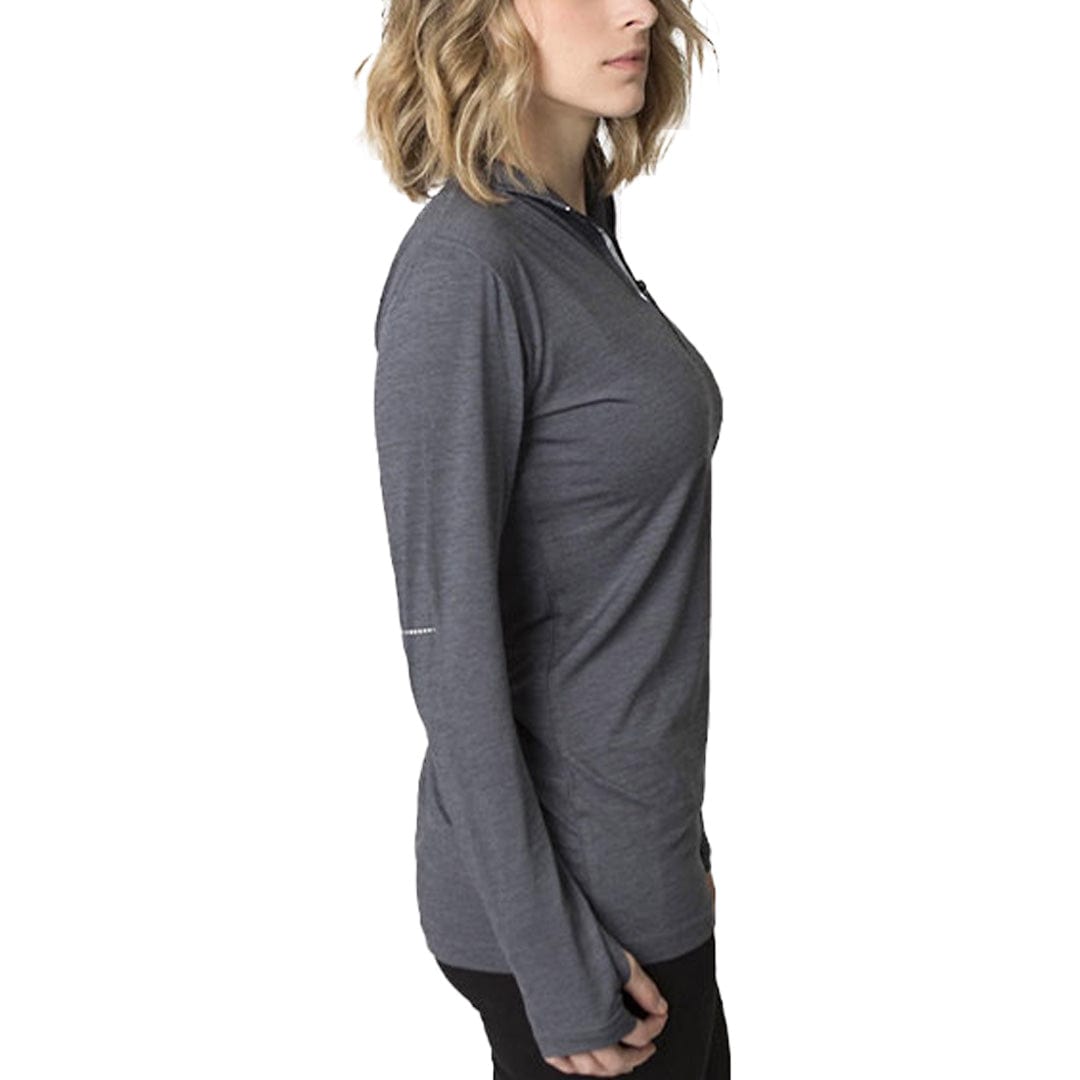 In Style Apparel Crews In Style Apparel Women's 1/4 Zip Long Sleeve Top