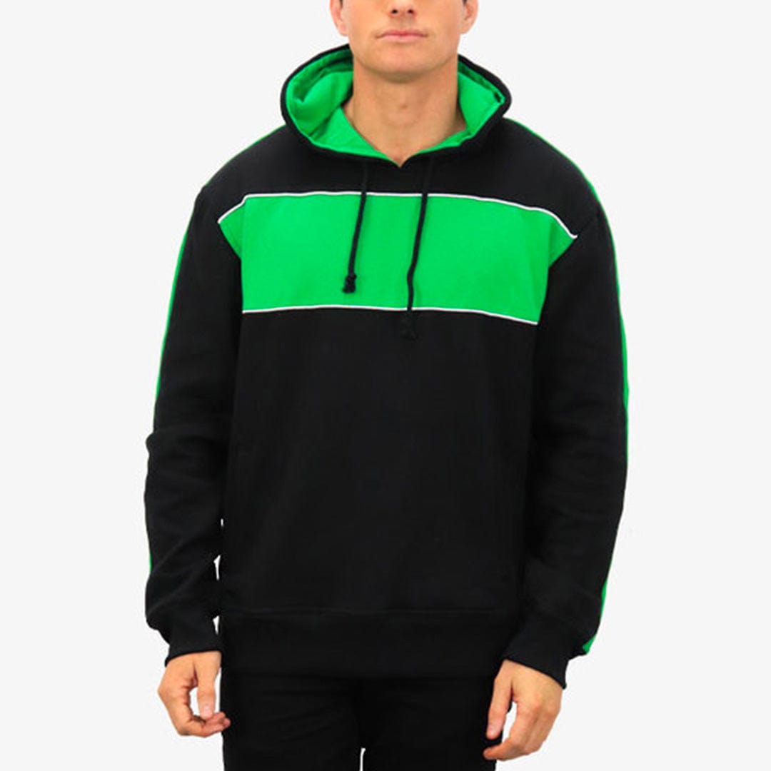 In Style Apparel Hoodies Black/Emerald/White / XS In Style Apparel Fleece Hoodie